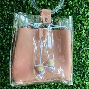 Clear handle bag
